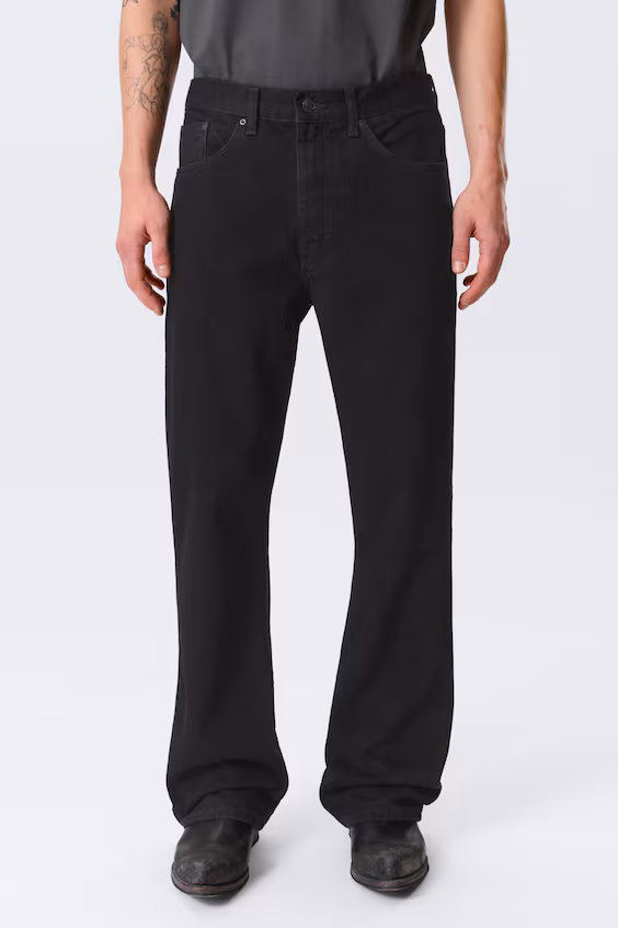 Джинсы mercury mid rise relaxed bootcut leg