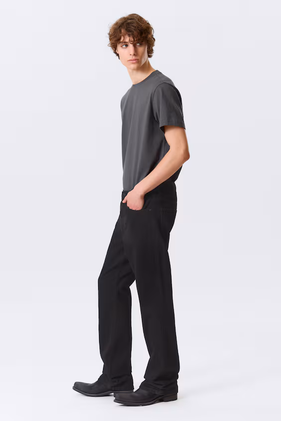 Джинсы mercury mid rise relaxed bootcut leg