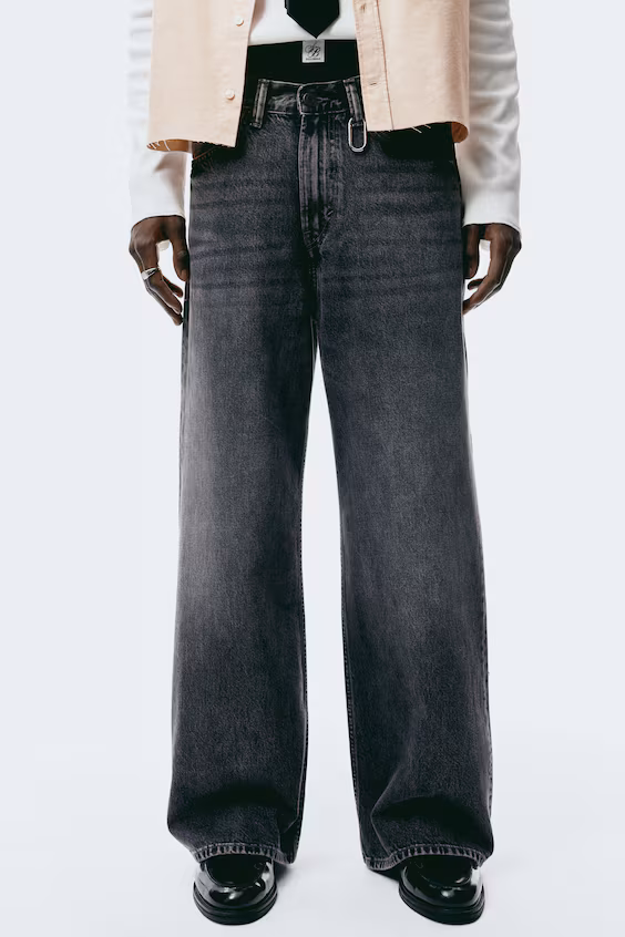 Джинсы wide jeans