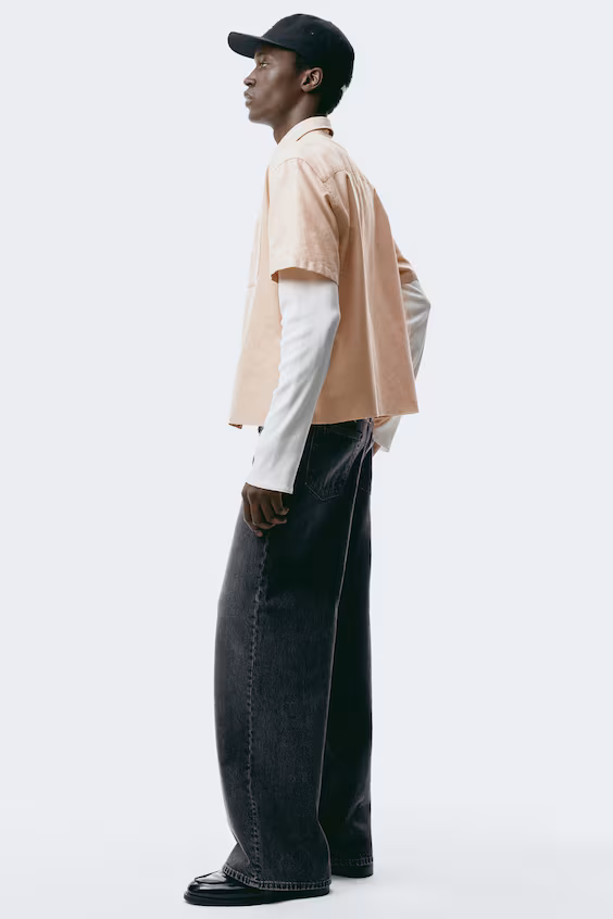 Джинсы wide jeans