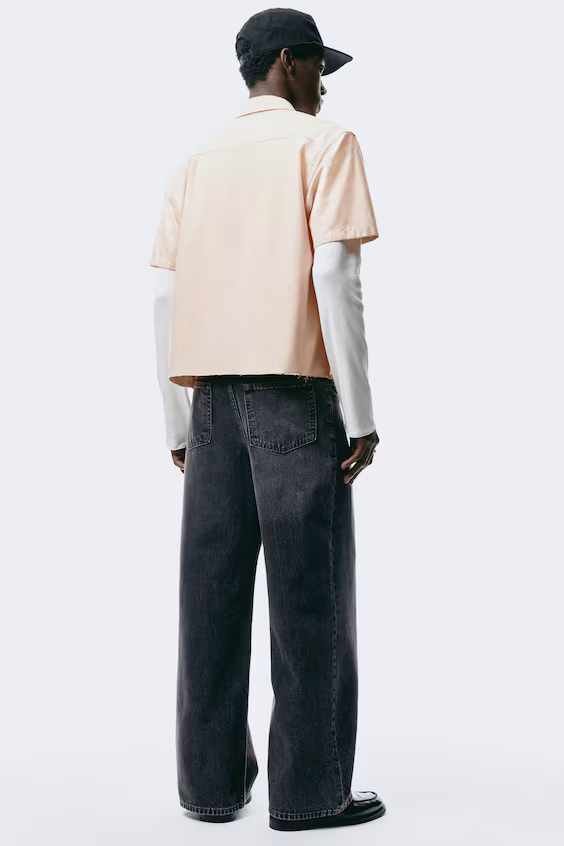 Джинсы wide jeans