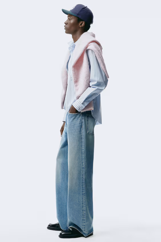 Джинсы wide jeans