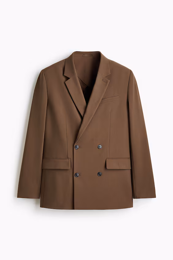 Пиджак непропорционального фасона wrinkle resistant relaxed fit