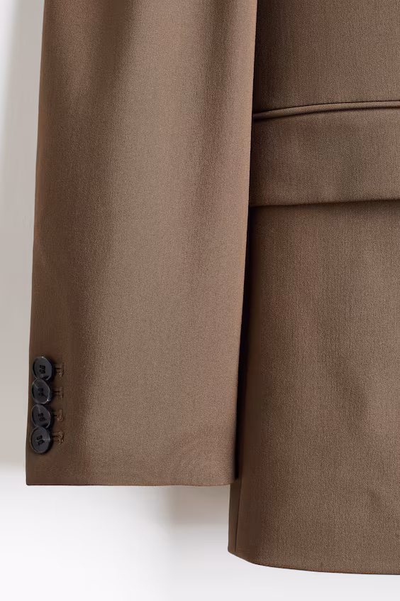 Пиджак непропорционального фасона wrinkle resistant relaxed fit