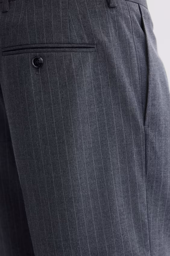 Брюки классические свободного кроя