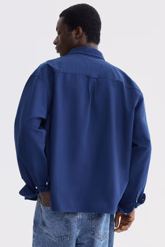 Рубашка oxford с комфортной посадкой relaxed fit