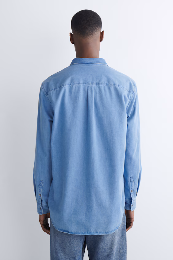 Джинсовая рубашка