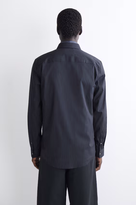 Рубашка с карманами из хлопка