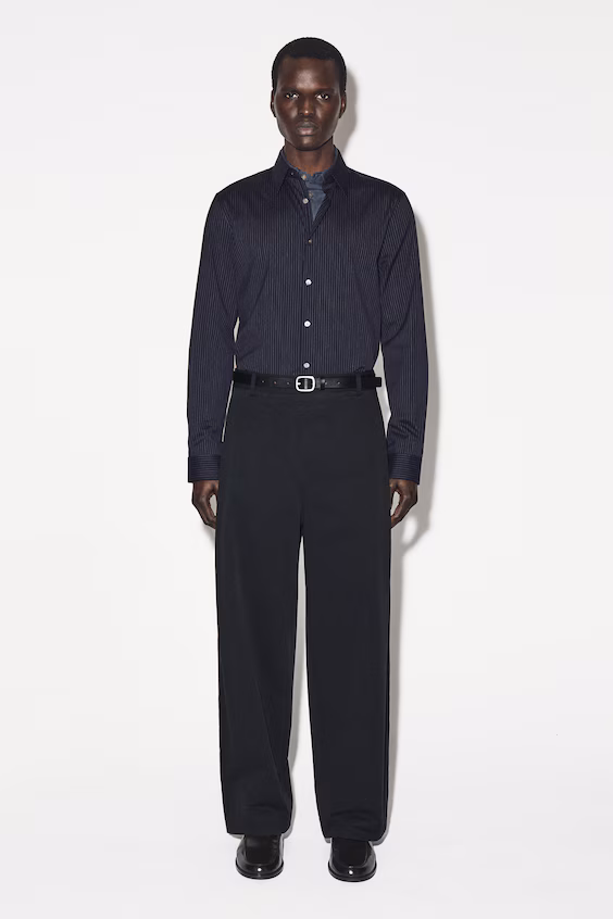 Рубашка с карманами из хлопка