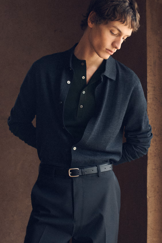 Свитер из мериносовой шерсти