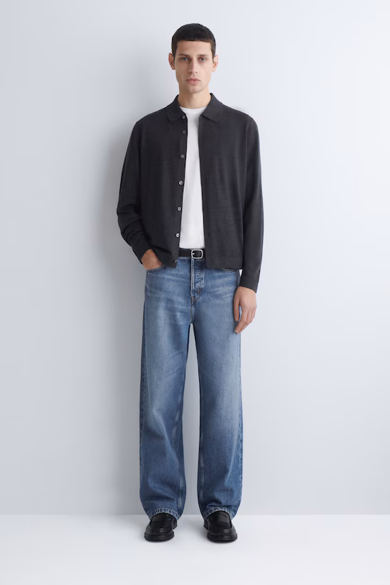 Свитер из мериносовой шерсти