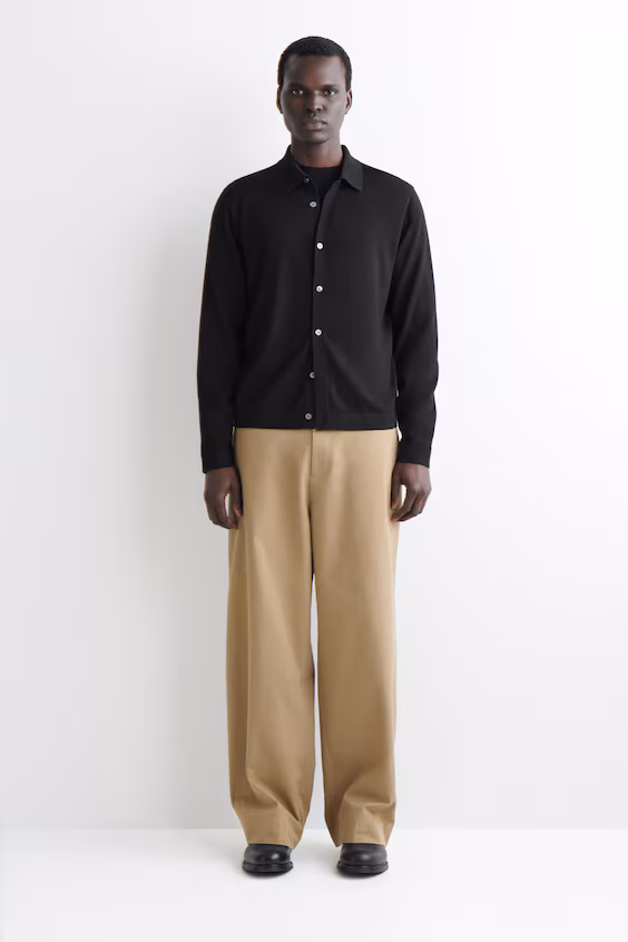 Свитер из мериносовой шерсти