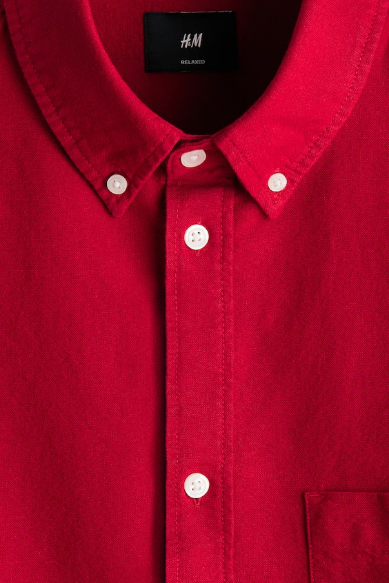 Рубашка oxford свободного кроя