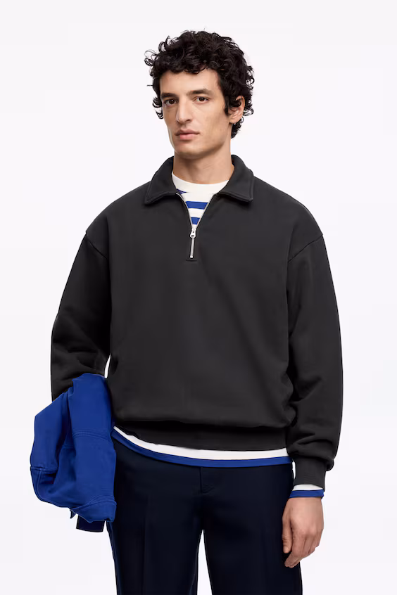 Поло с молнией