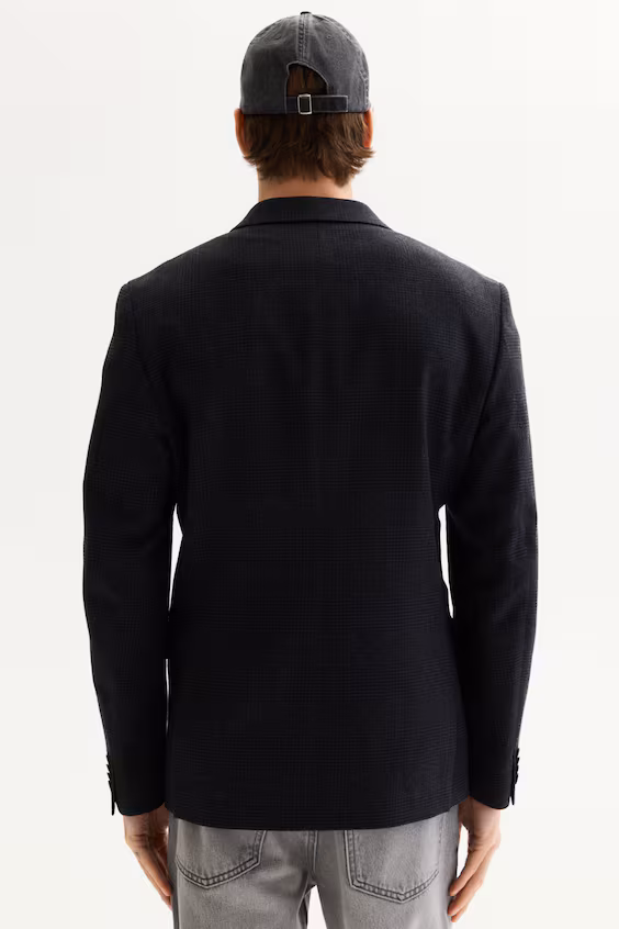 Пальто прямого кроя из смеси шерсти regular fit