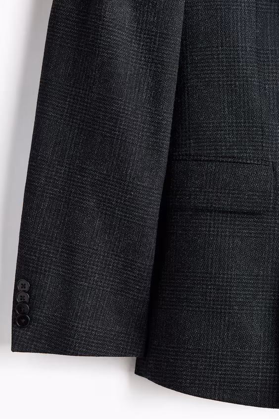 Пальто прямого кроя из смеси шерсти regular fit