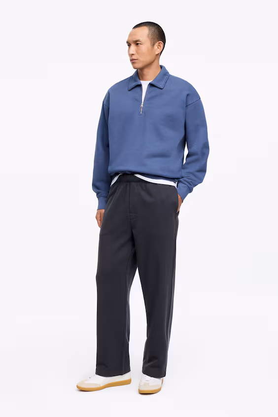 Комфортные спортивные брюки из французского футера