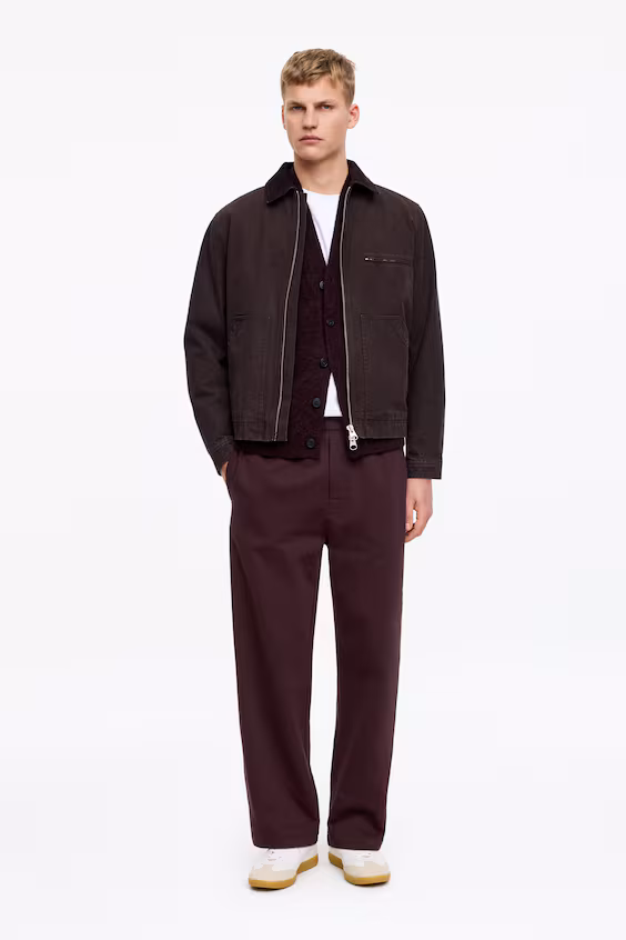 Комфортные спортивные брюки из французского футера