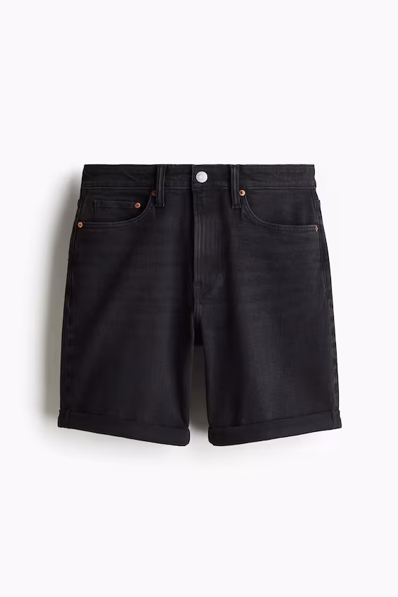 Джинсовые шорты slim