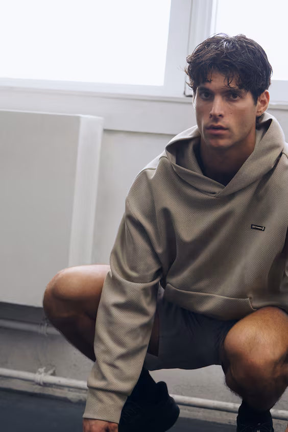 Свитшот для спорта oversized fit с технологией drymove™