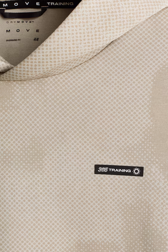 Свитшот для спорта oversized fit с технологией drymove™