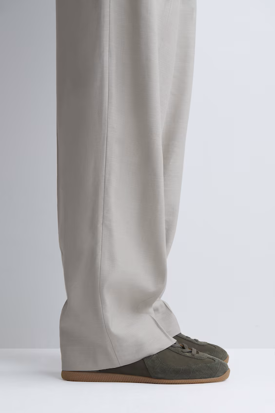 Кроссовки из замши и замши