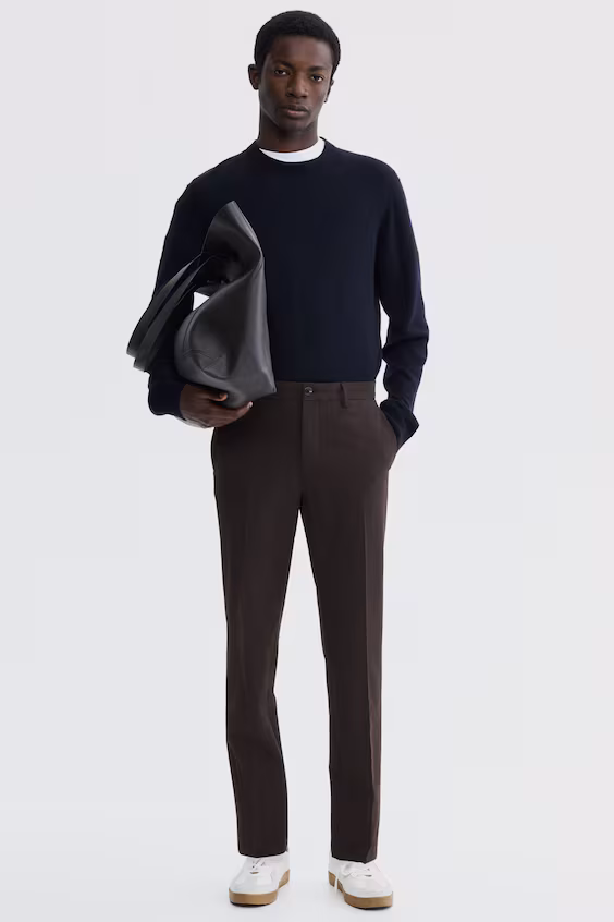 Классические брюки slim fit