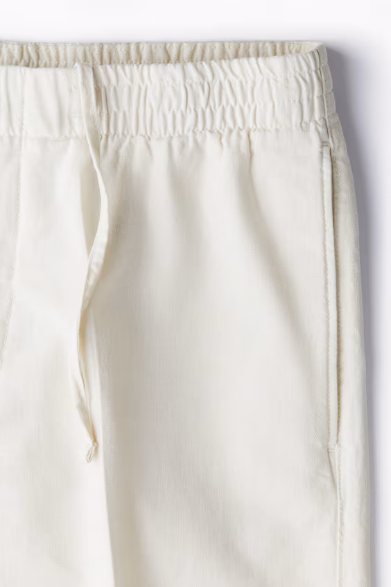 Шорты из смеси льна regular fit