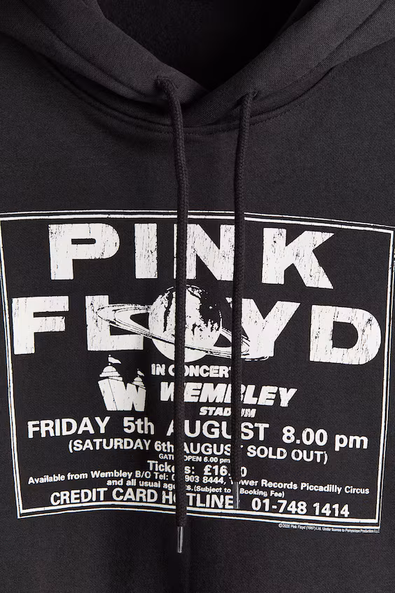 Толстовка с капюшоном в принт regular fit