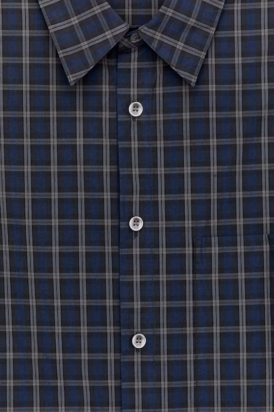 Рубашка из поплина oversized