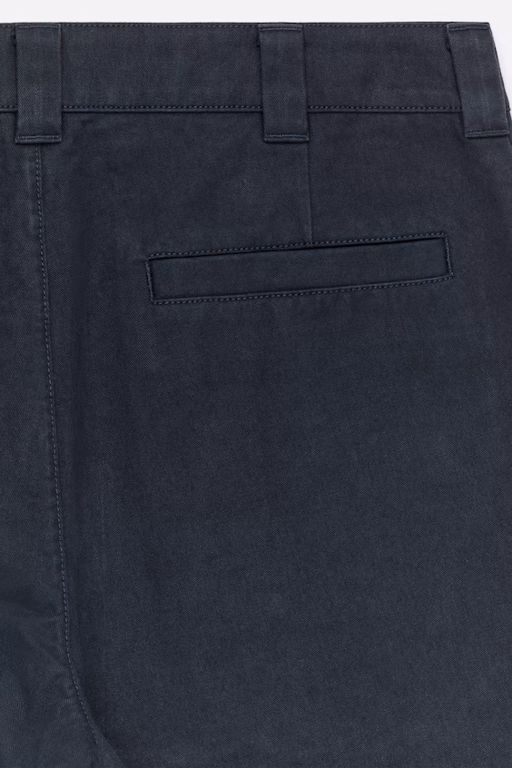 Широкие хлопковые чинос