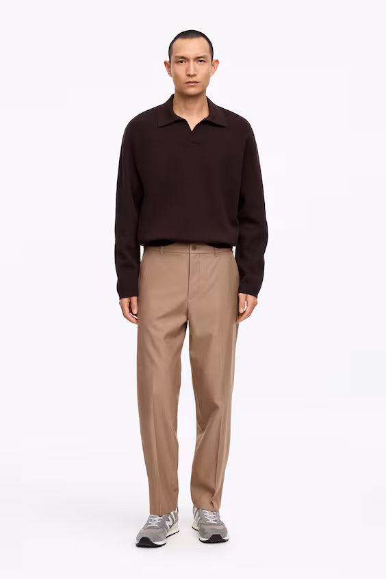 Брюки из шерстяной смеси