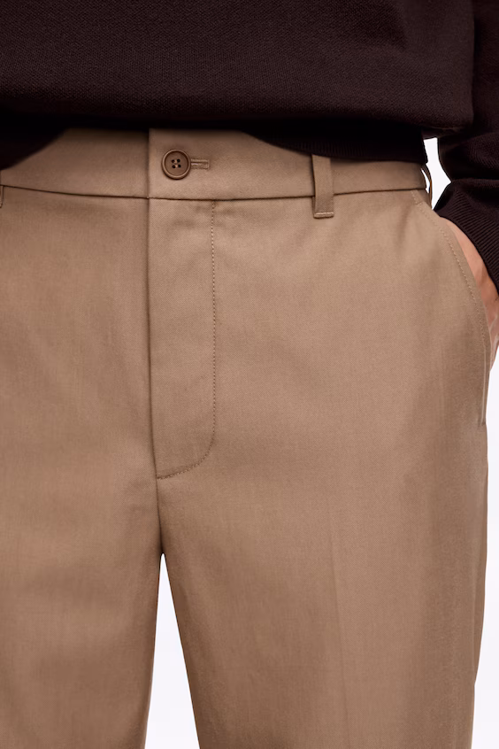 Брюки из шерстяной смеси