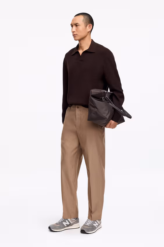 Брюки из шерстяной смеси