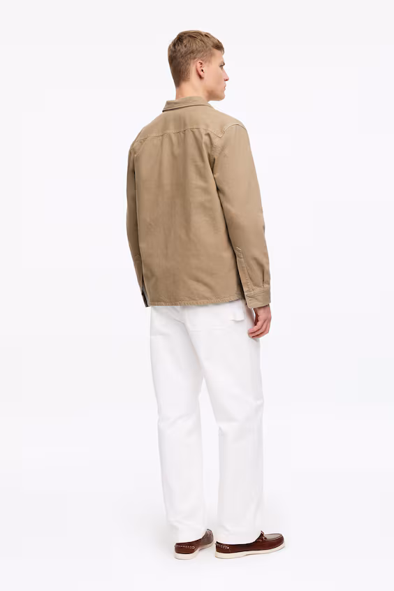 Рубашка-пиджак из хлопка