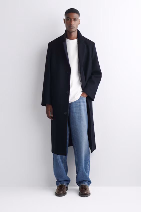 Oversized футболка из плотной ткани