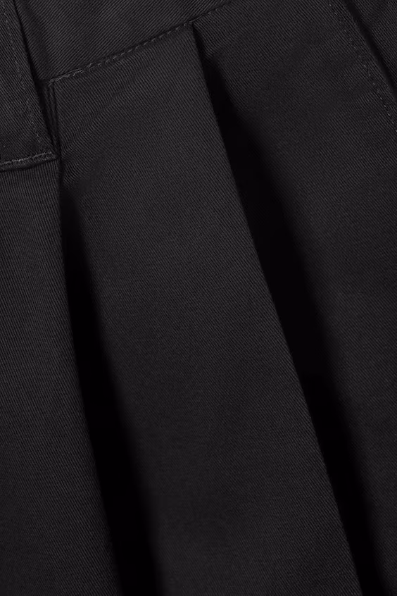 Широкие хлопковые брюки chinos otis с отложными складками