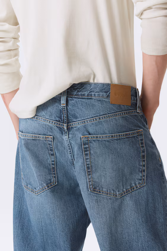 Джинсы ray с средней посадкой и зауженными штанинами