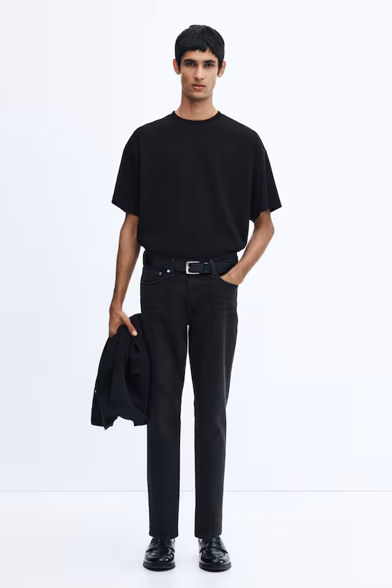 Джинсы regular tapered