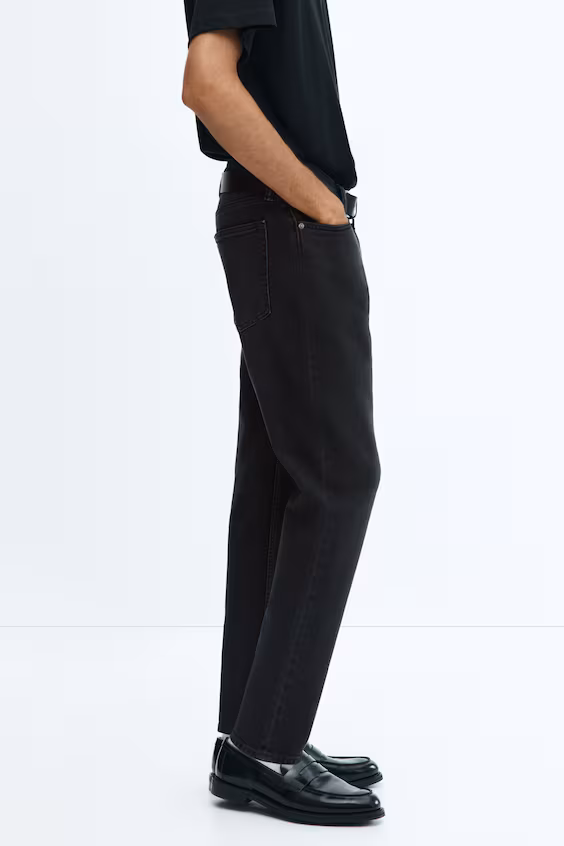 Джинсы regular tapered
