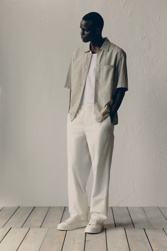 Джинсы regular tapered