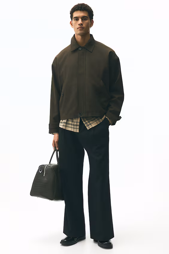 Брюки свободного кроя