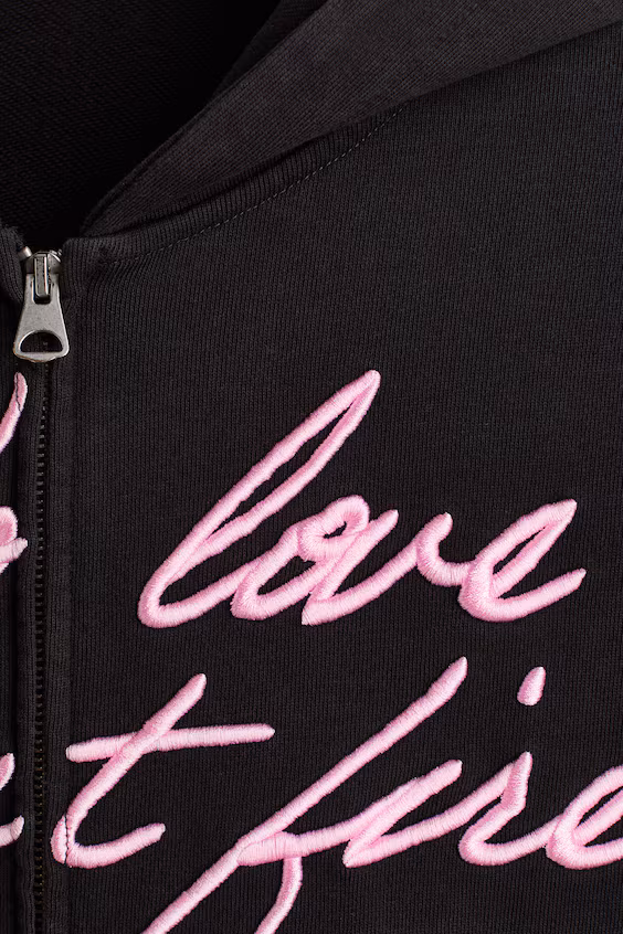 Пальто с капюшоном и молнией oversized fit