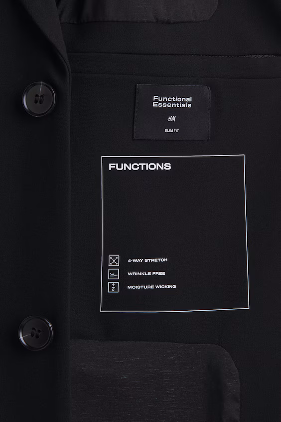 Пиджак wrinkle-resistant slim fit
