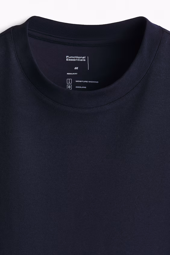 Футболка regular fit с охлаждающим эффектом