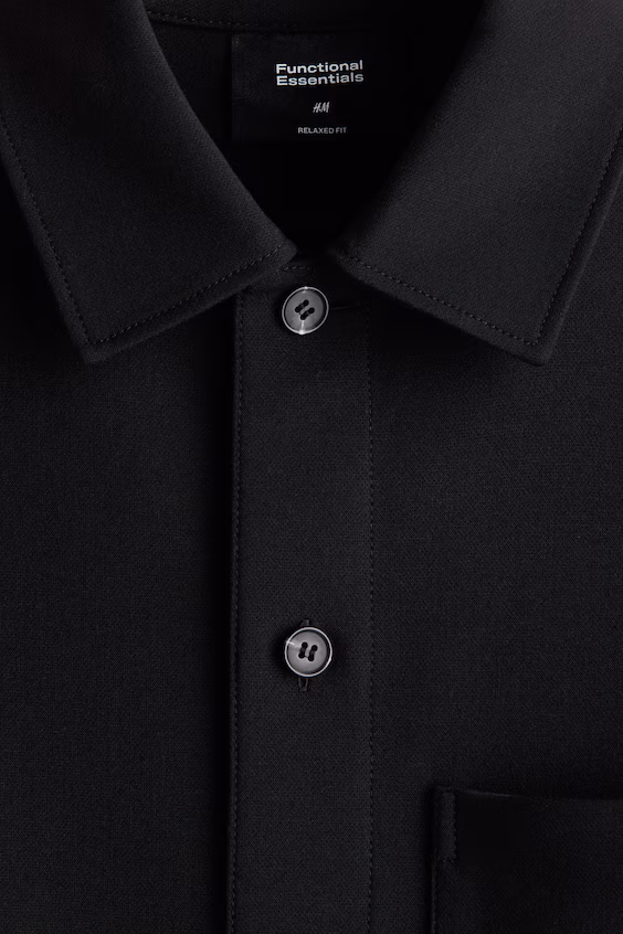 Рубашка из четырехсторонней эластичной ткани