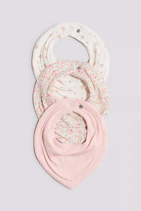 Набор из 3 ребристых треугольных платков