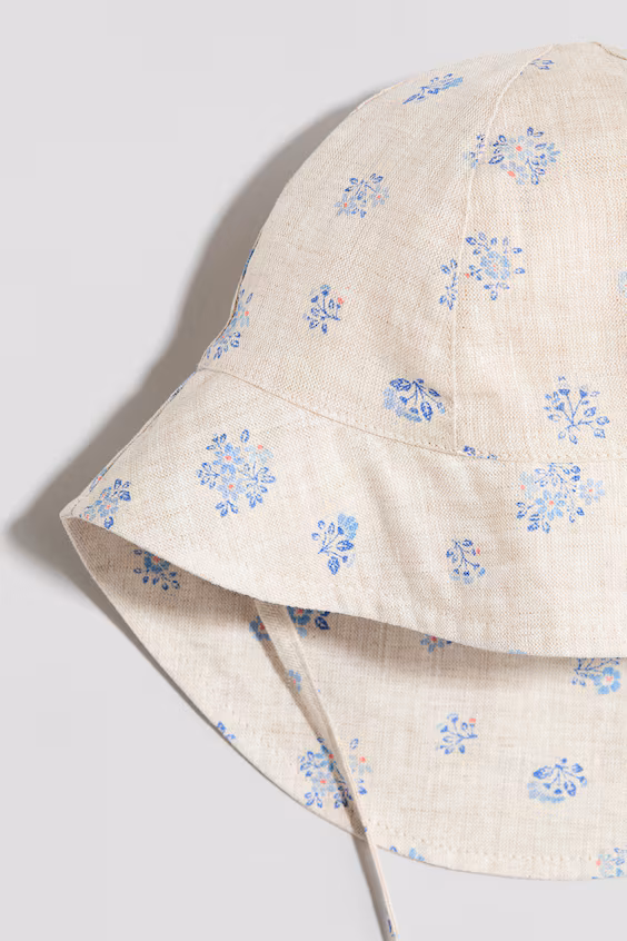 Льняная шляпа для солнца