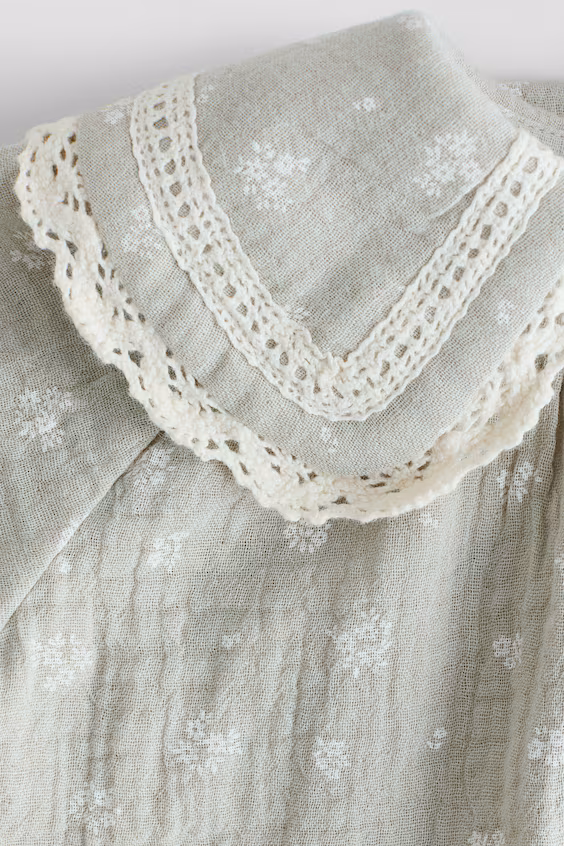 Комплект из 2 предметов из хлопковой муслина