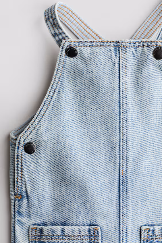 Джинсовый комбинезон